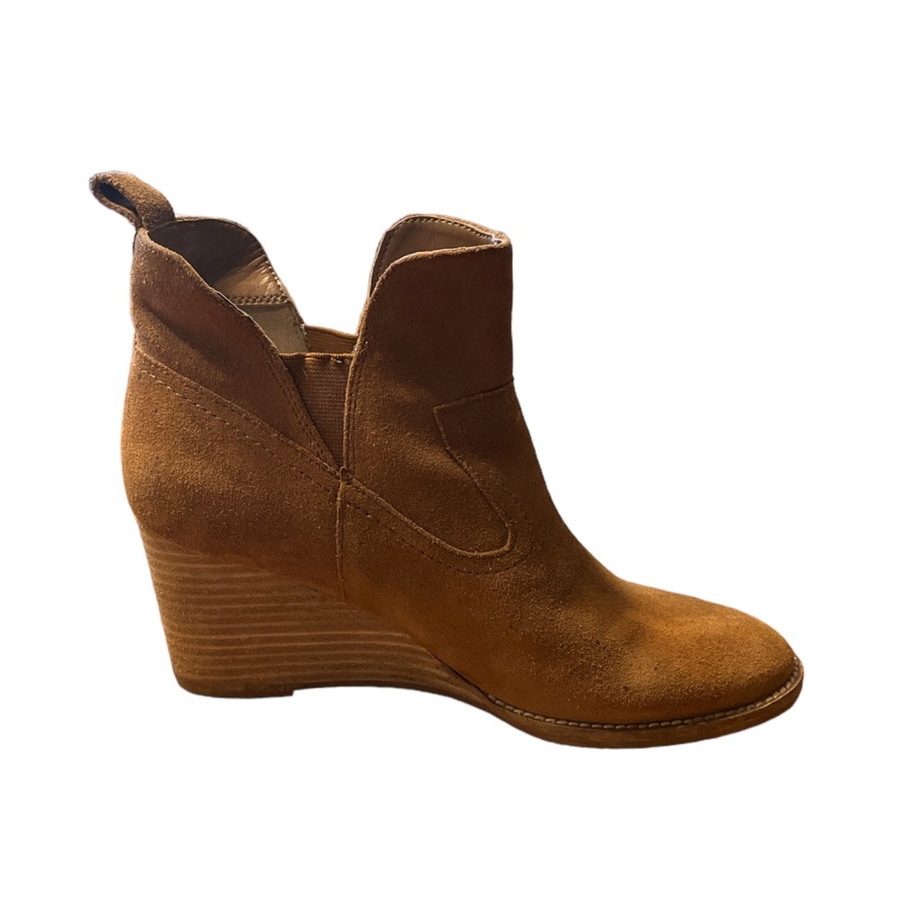 Tan Waterproof Blondo Irving Wedge Boots ~ 7 1/2 M - Picture 1 of 6
